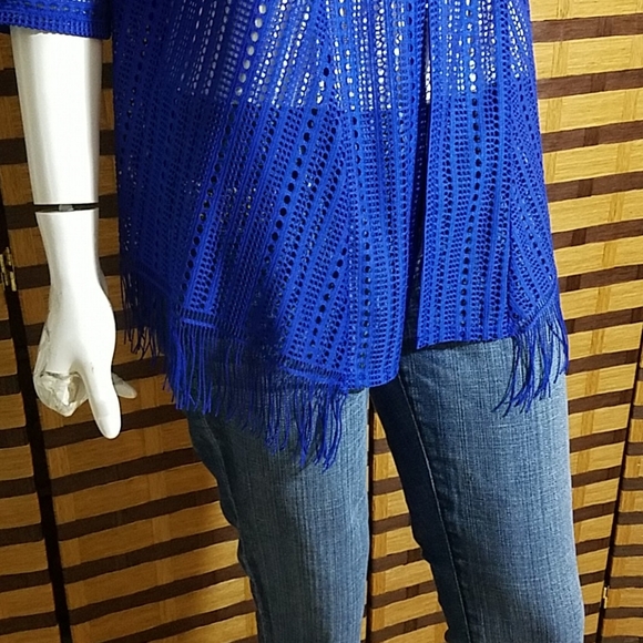 Chico's fringe jacket - Picture 2 of 8